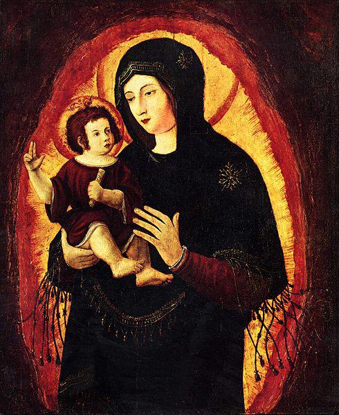 Albrecht Altdorfer Madonna oil painting image